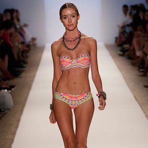 Mara Hoffman Swim Geometric Bikini Top & Bottom